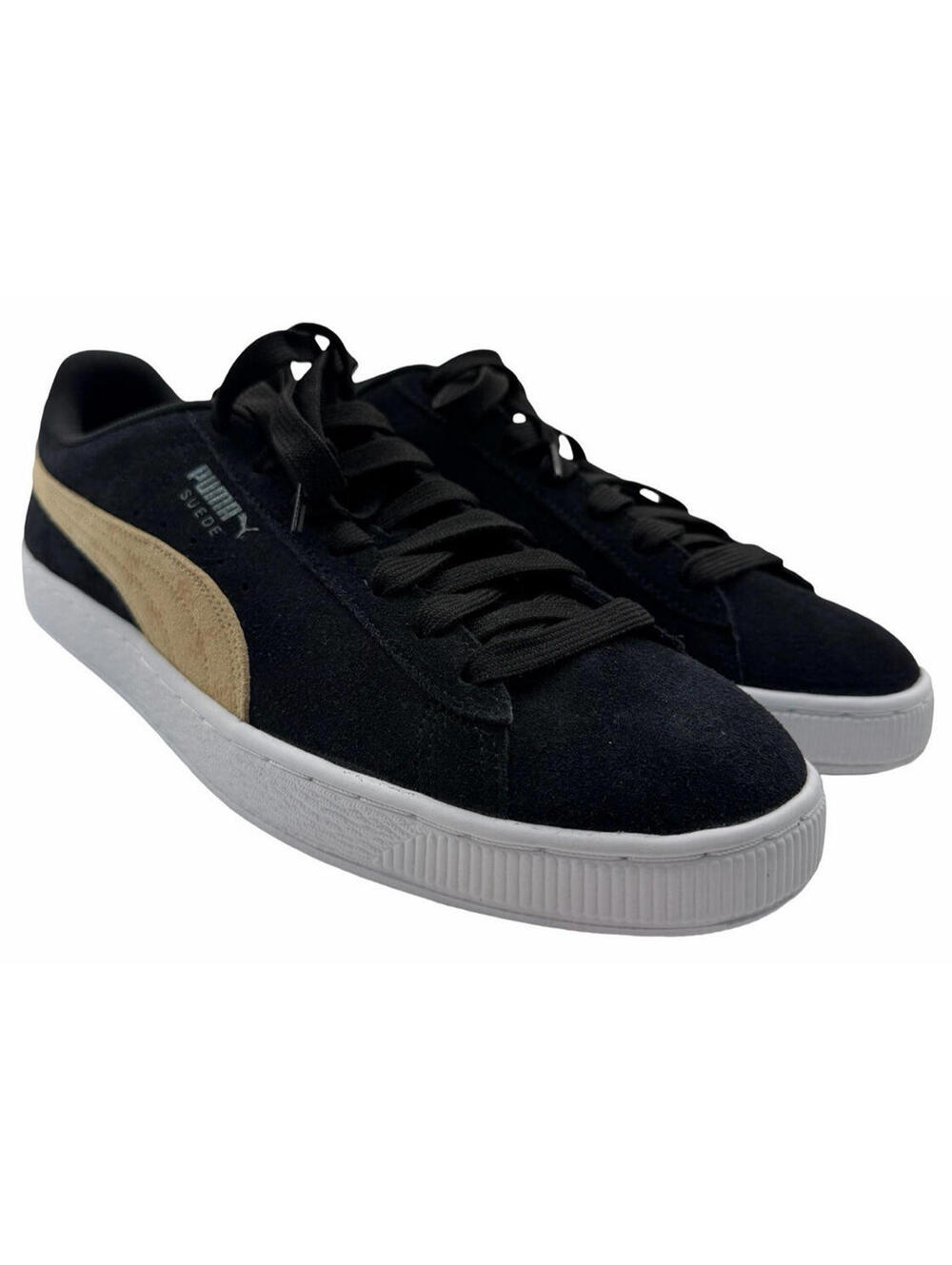 Puma Suede T7 Men's Sneakers Casual Shoes Black Size US 12